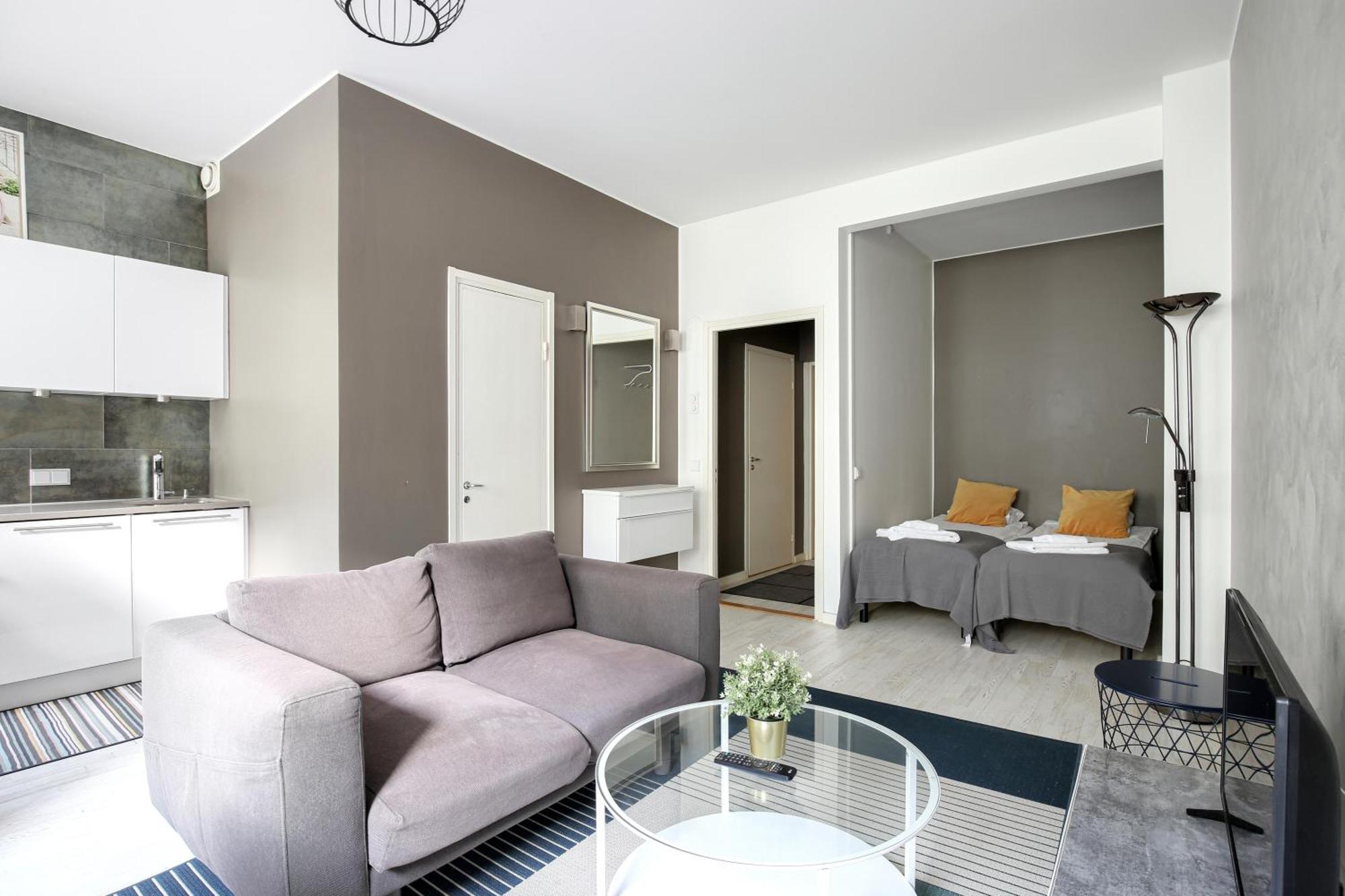 Kotimaailma Apartments Kamppi - Studio For 2 Гельсінкі Екстер'єр фото